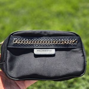 STELLA MCCARTNEY Falabella Go Makeup Bag - Black Great Condition